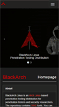 Mobile Screenshot of blackarch.org